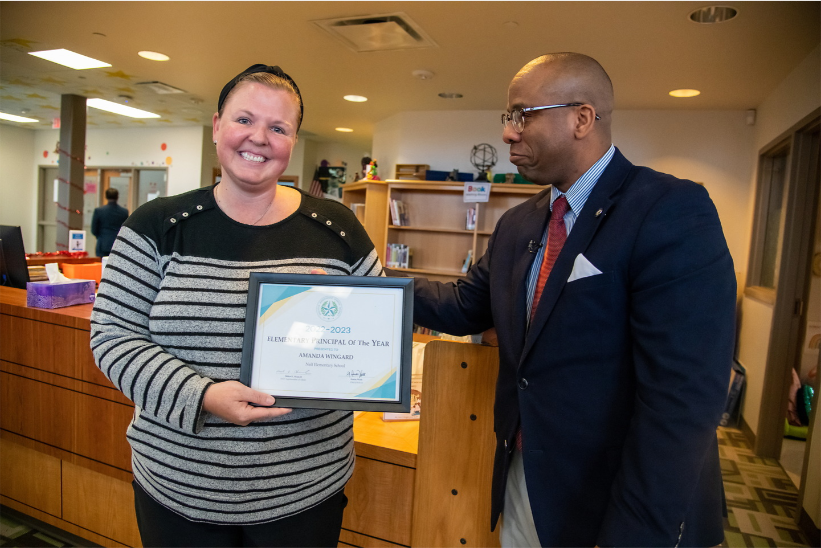 Sharpstown Educator Spotlight: Amanda Wingard, HISD Elementary Principal of the Year