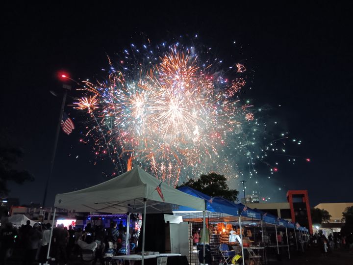 A Little Rain Couldn’t Stop the Fireworks at Liberty Fest