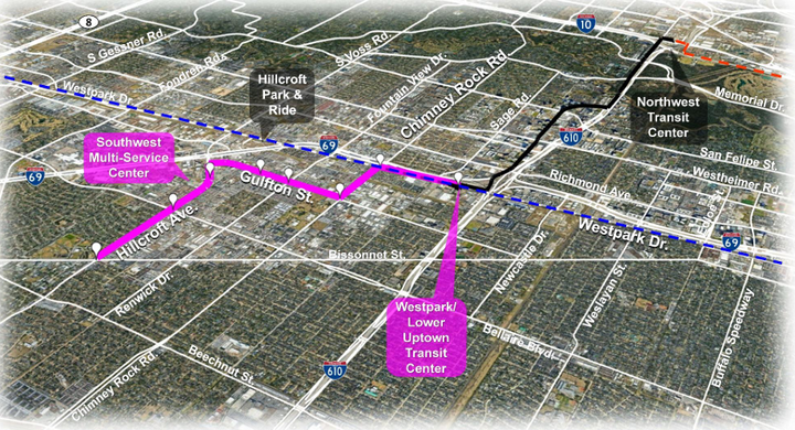 METRO aprueba la ruta Hillcroft para la controvertida línea de autobús del corredor Gulfton